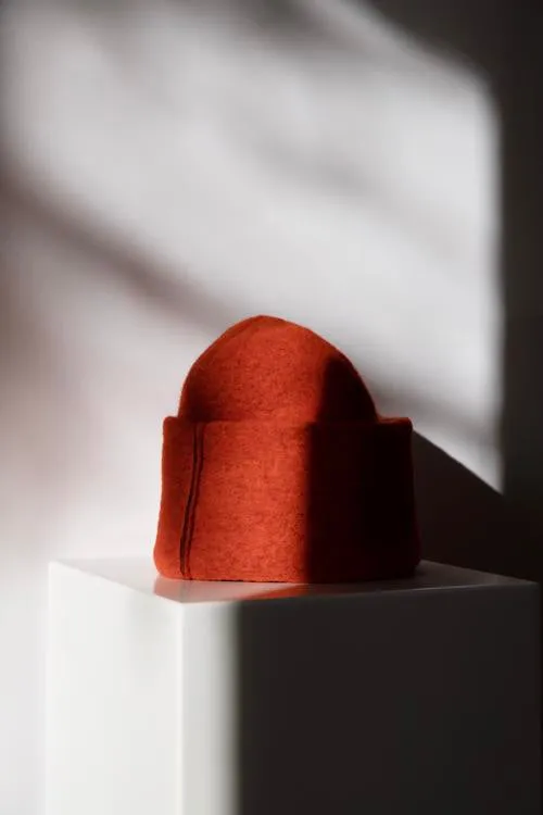 AQ Turn-up hat - Orange