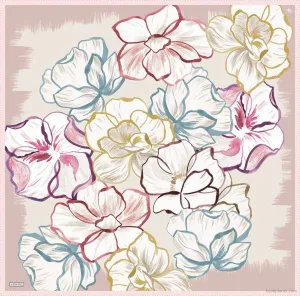 Armine Marley Floral Silk Scarf #8
