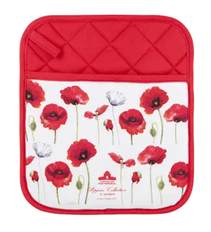 ASHDENE Pot Holder Poppies