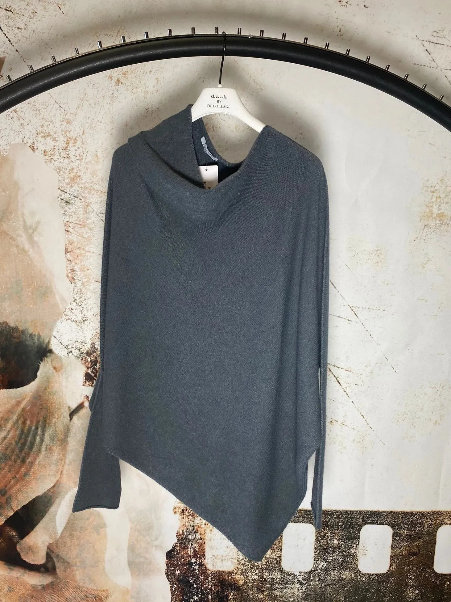 Asymmetrical Knit Pink