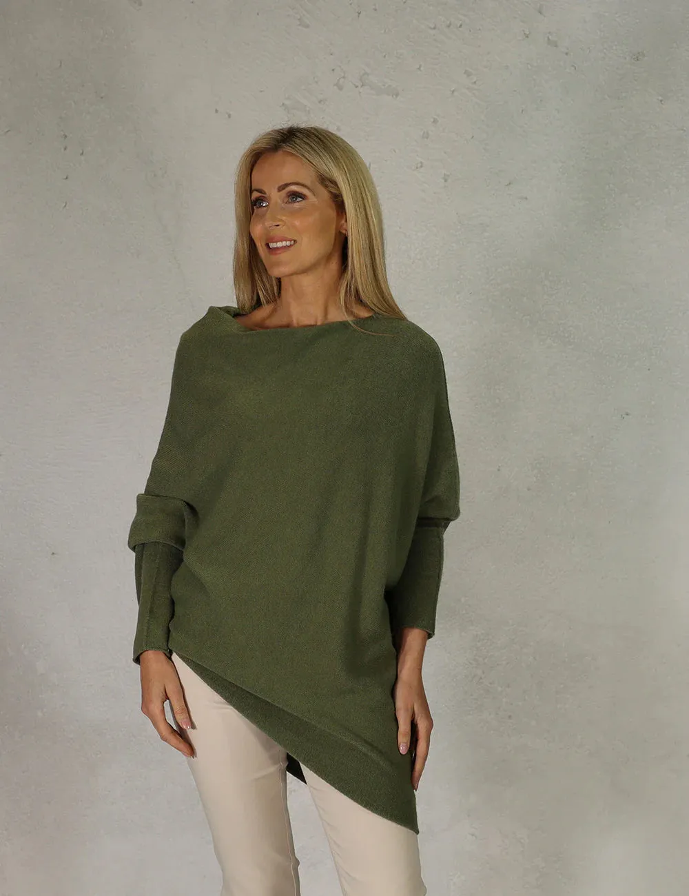Asymmetrical Knit Pink