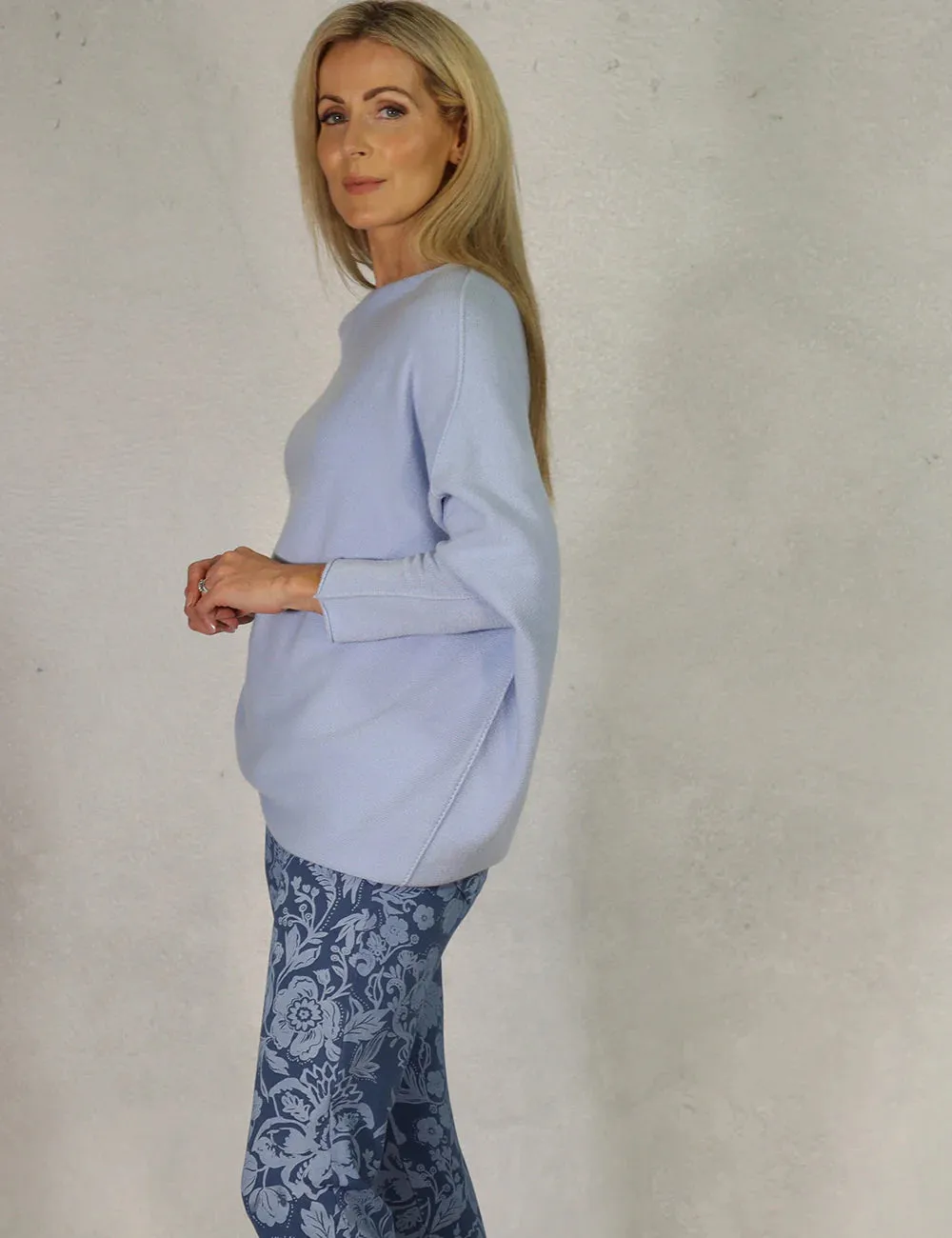 Asymmetrical Knit Pink