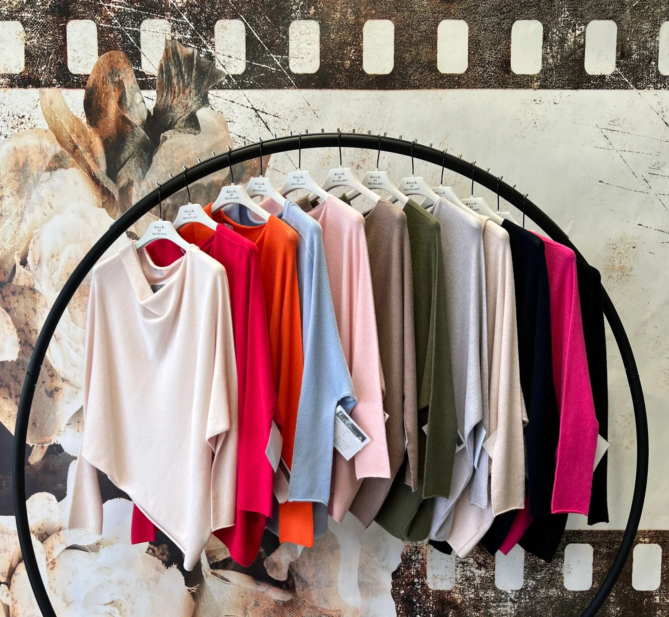 Asymmetrical Knit Pink