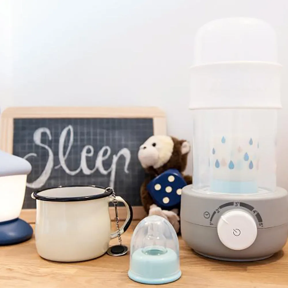 Baby Milk Second Bottle Warmer - Grey