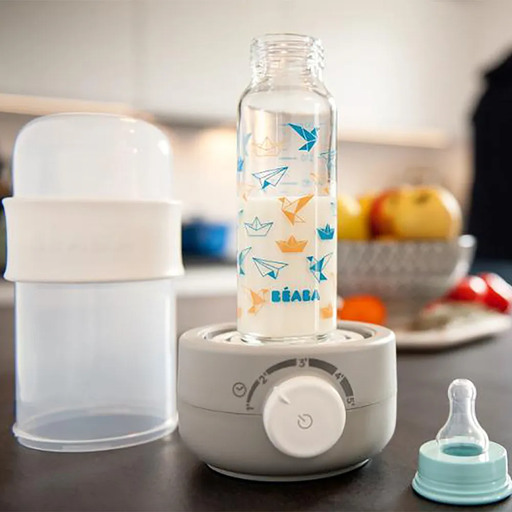Baby Milk Second Bottle Warmer - Grey