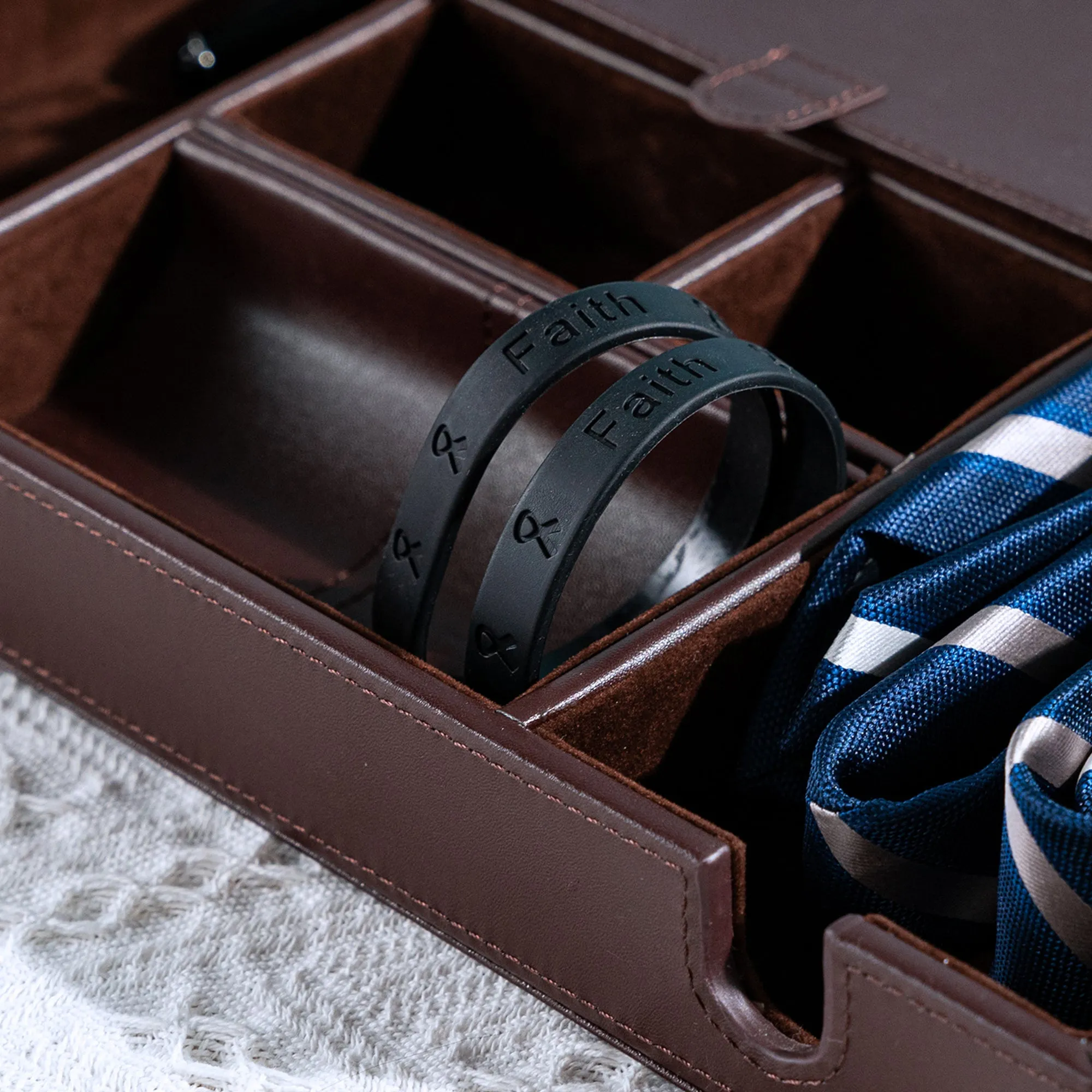 Black Silicone Bracelets