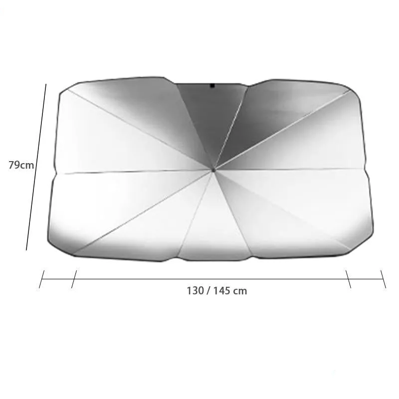 Car Windshield Sun Shade Auto Front Window Sunshade Umbrella | SEAMETAL