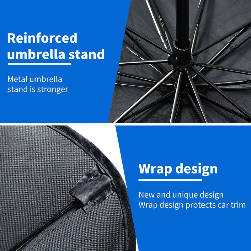 Car Windshield Sun Shade Auto Front Window Sunshade Umbrella | SEAMETAL
