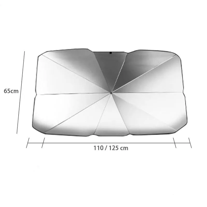 Car Windshield Sun Shade Auto Front Window Sunshade Umbrella | SEAMETAL