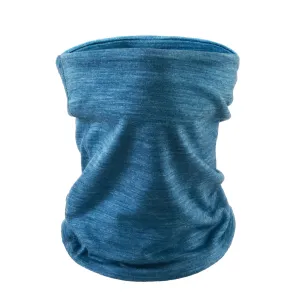 Children‘s Merino 150g Neck Gaiters Blue Melange