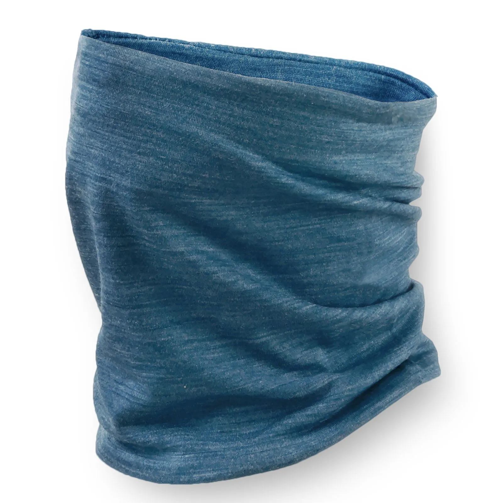 Children‘s Merino 150g Neck Gaiters Blue Melange
