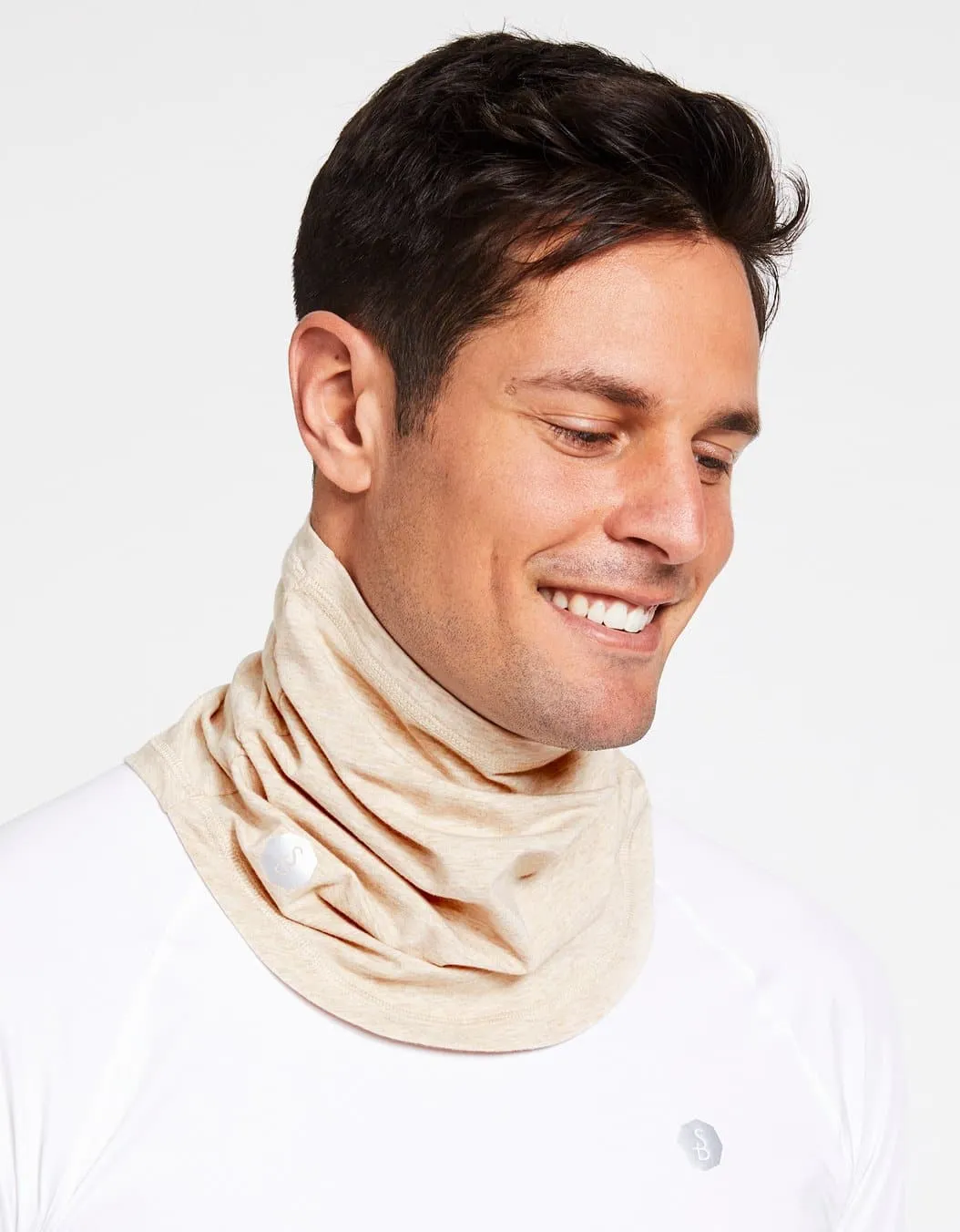 Curved Face & Neck Gaiter UPF 50  Sensitive Collection