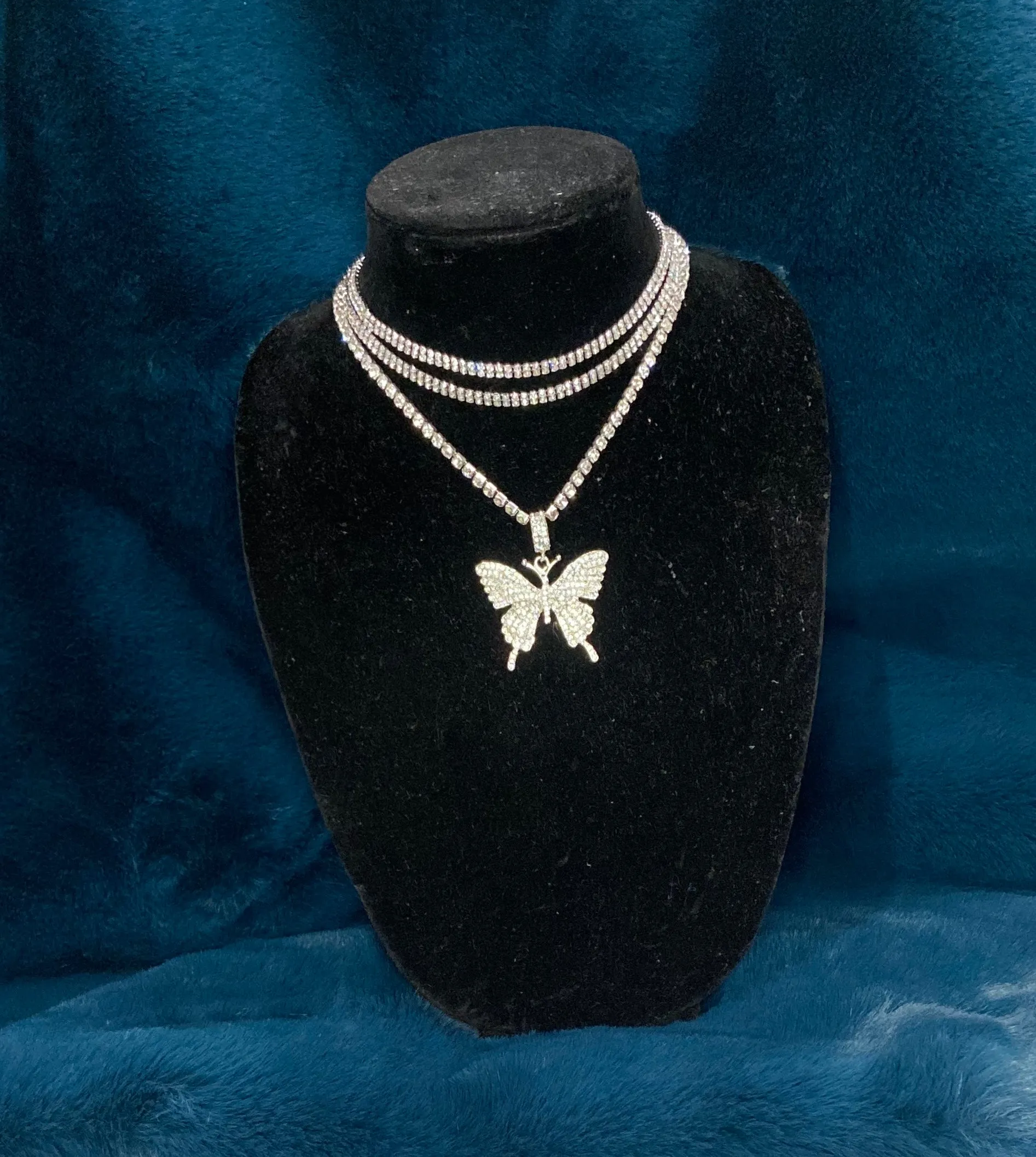 Fashion butterfly necklace