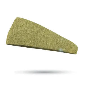 Fashion Gold Shimmer Headband - 4" and 3" Tapered