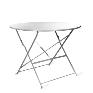 Garden Trading Rive Droite Bistro Table – Large – Silver