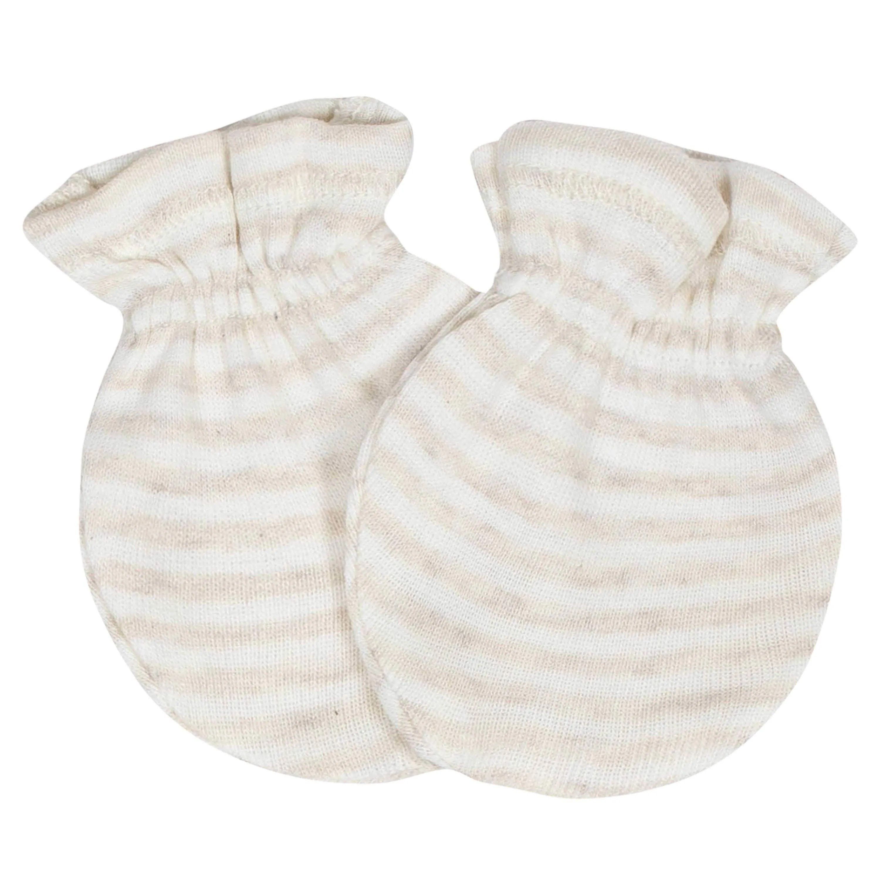 Gerber® 4-Pack Baby Boys Tiger No Scratch Mittens Set
