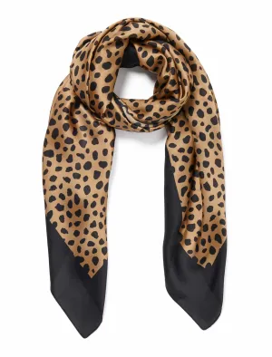 Gianna Leopard Print Scarf