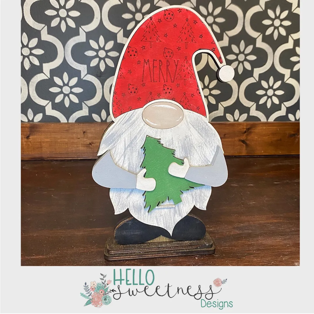 Hats/Shapes - For Interchangeable Standing Gnome