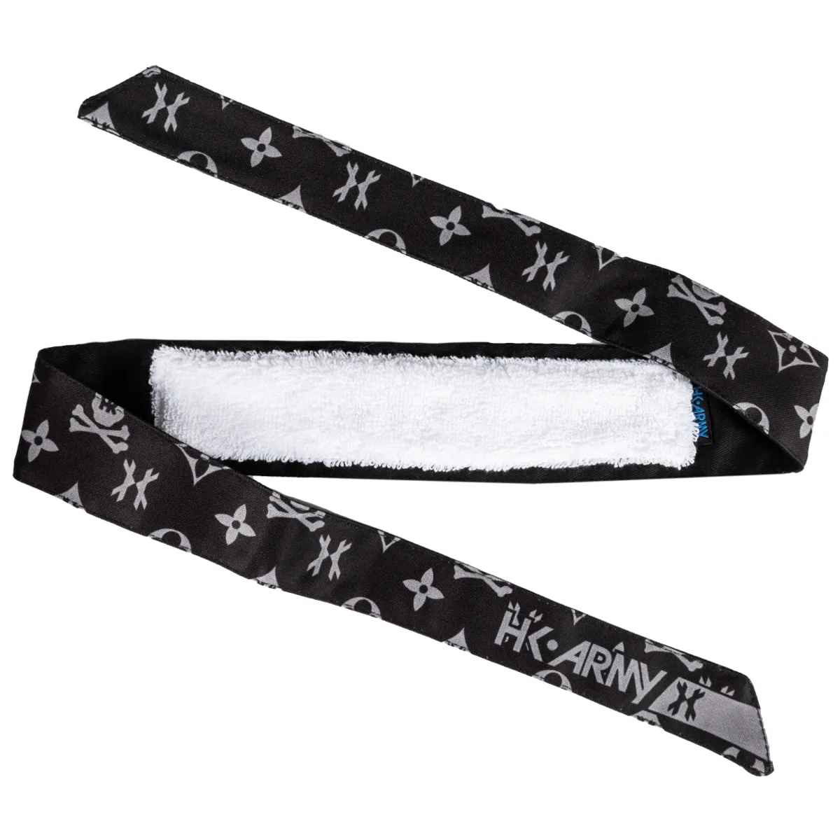 HK Army Headband - Monogram Black / Grey