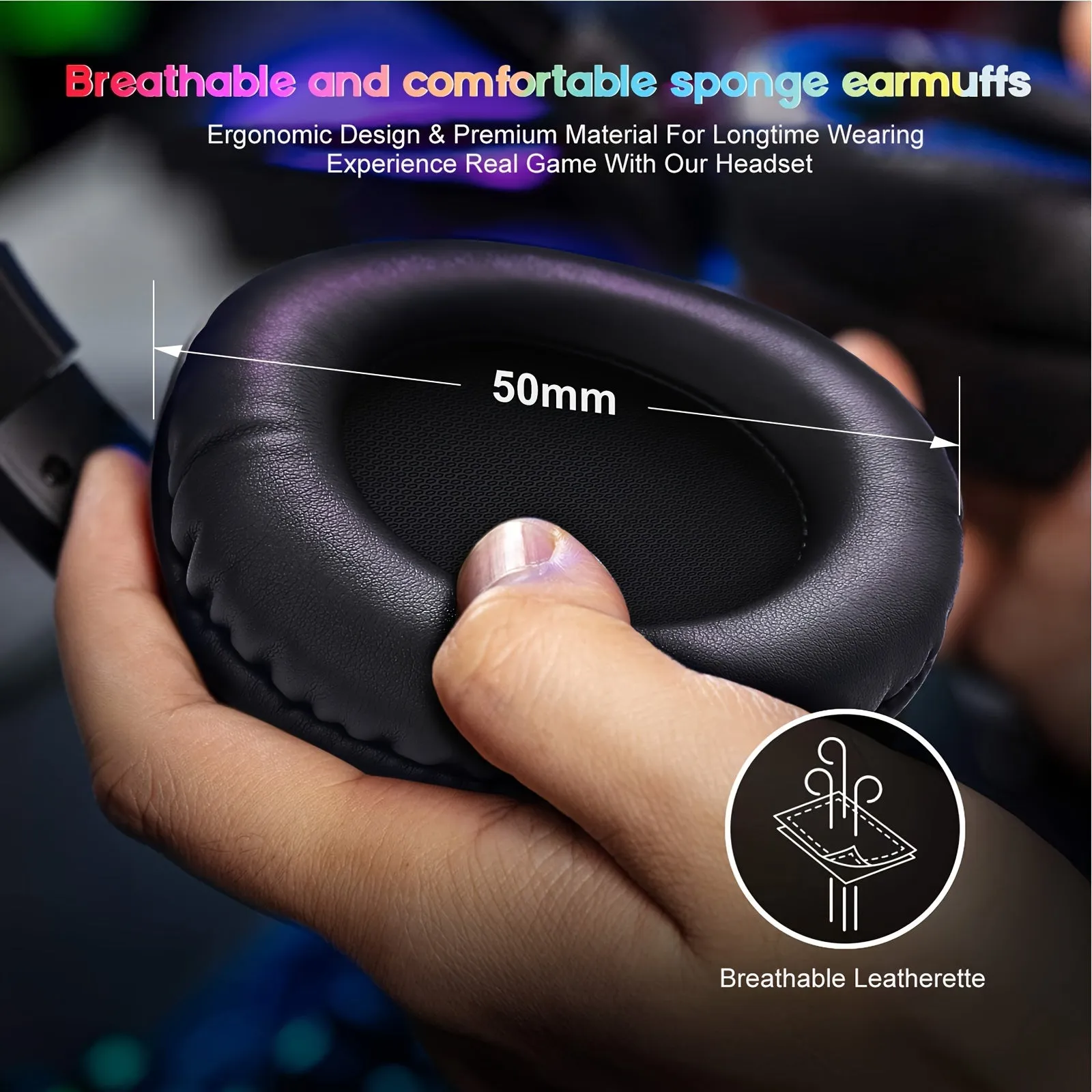 Immerse in Gaming SoulBytes RGB LED Gaming Headset