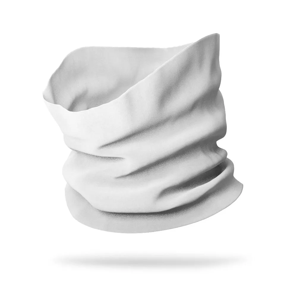 KIDS Solid Color Wicking Neck Gaiter Face Mask (12" Length)