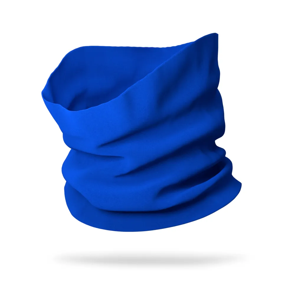 KIDS Solid Color Wicking Neck Gaiter Face Mask (12" Length)