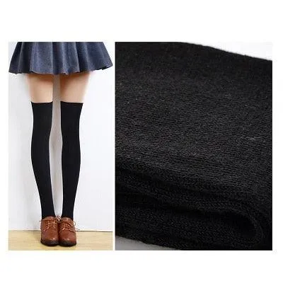 Lace Warm Thigh High Over Knee Long Stockings