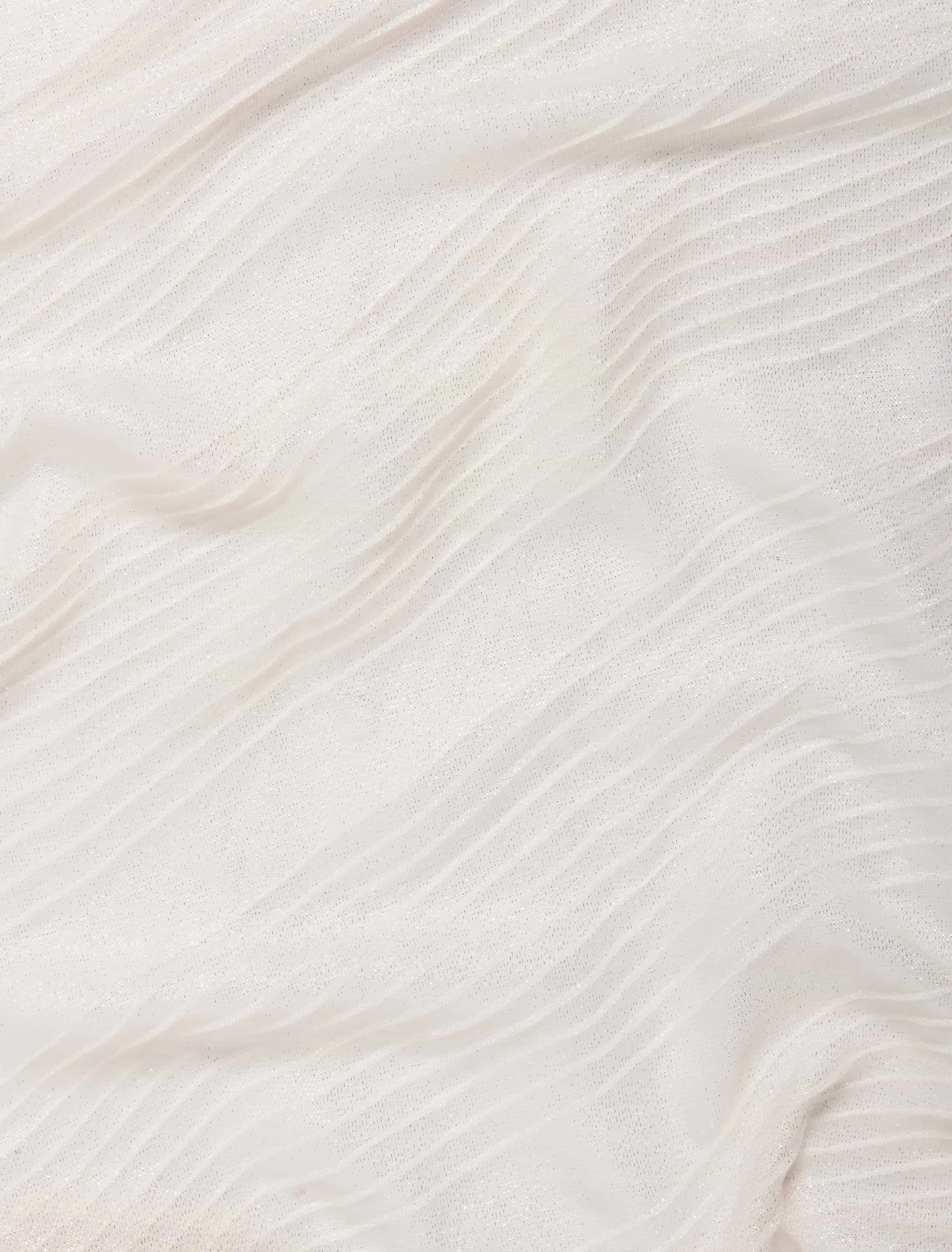Lexie Pleated Metallic Scarf