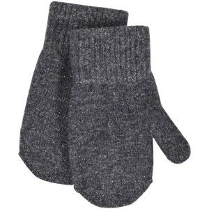 MAGIC Knitted Mittens Glitter - Antrazite
