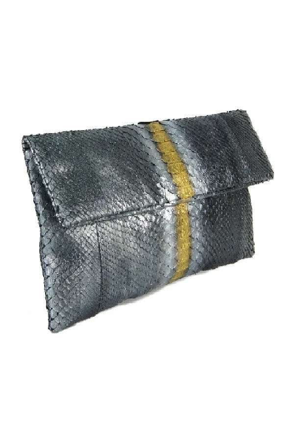 Mandalay Metallica Foldover Clutch