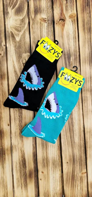 Men's Foozys Socks - Great White Shark