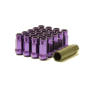 Muteki SR48 Lug Nuts Open End - Purple