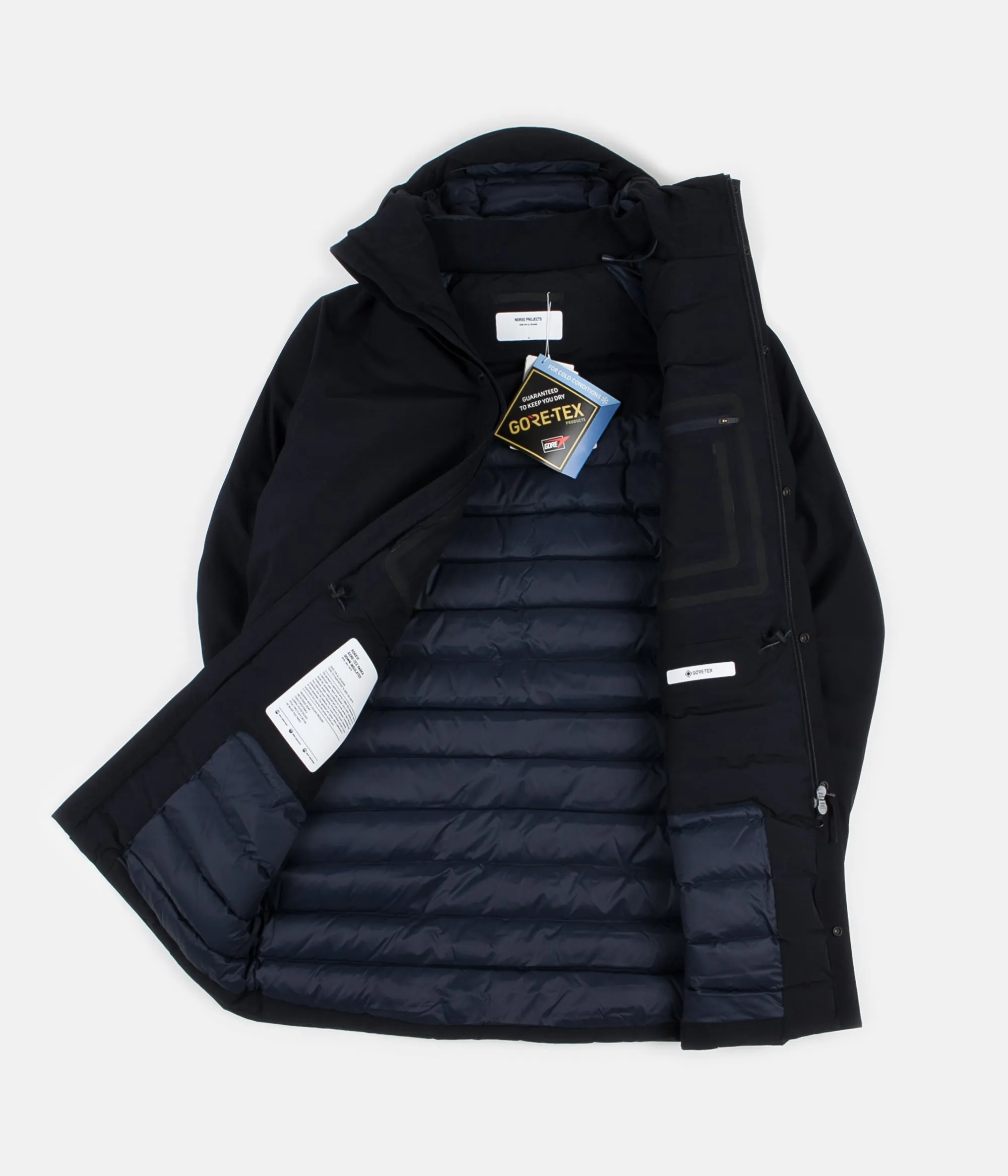 Norse Projects Rokkvi 5.0 Gore Tex Jacket - Dark Navy