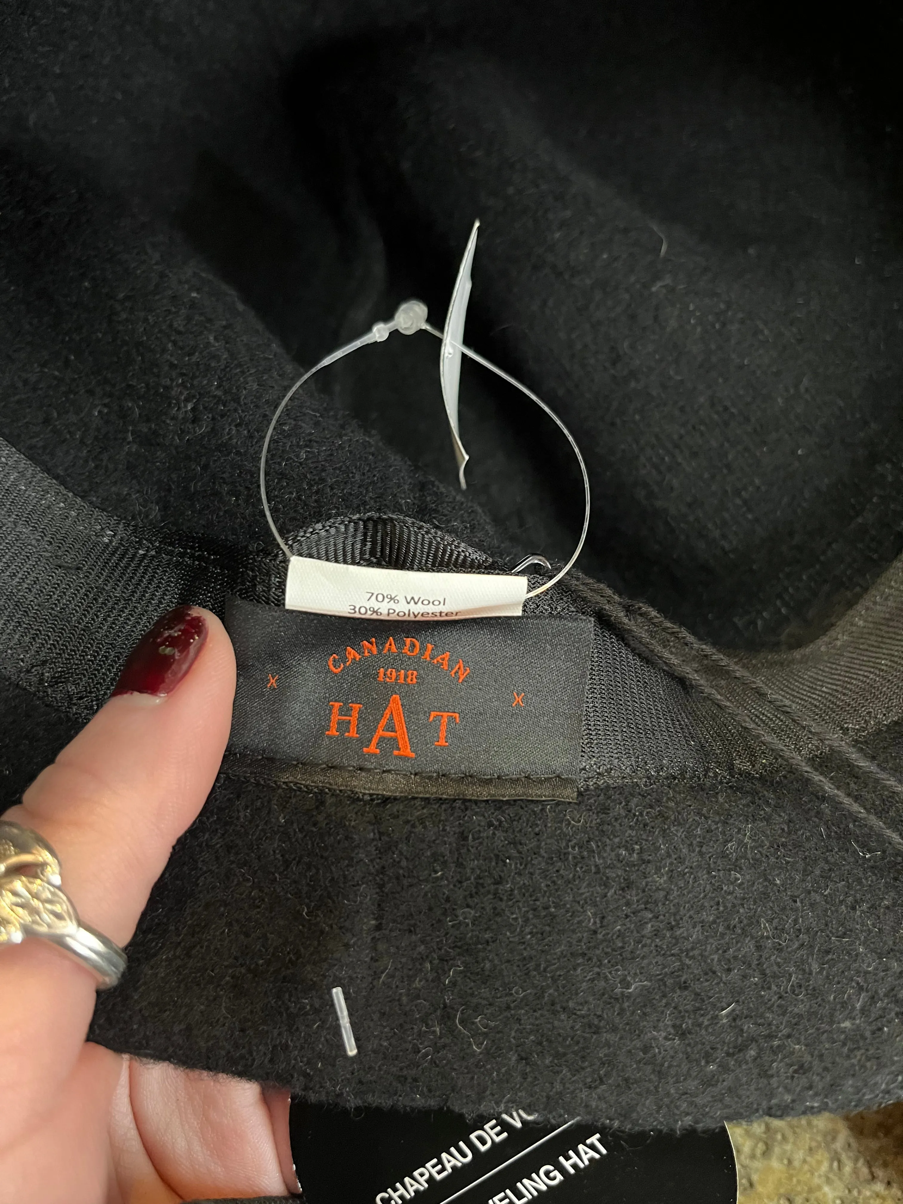 NWT Canadian Hat Wool Hat