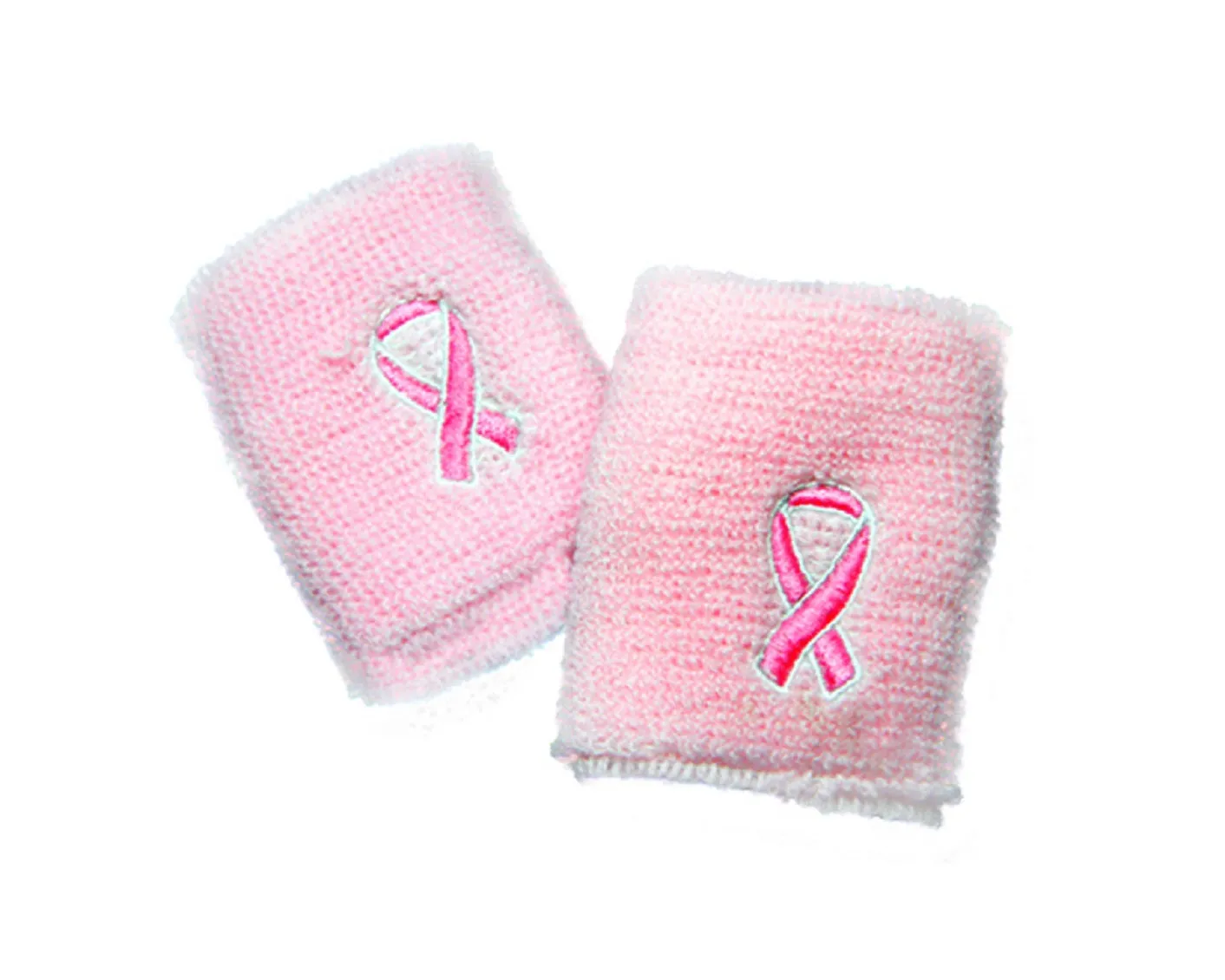 Pink Ribbon Sport Sweat Wristbands