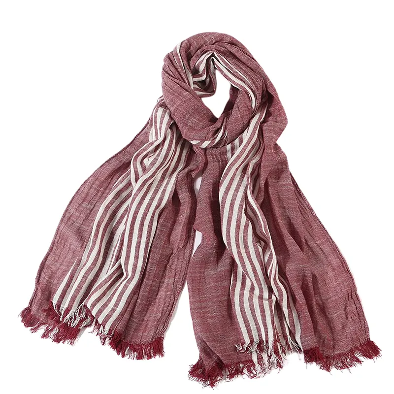 Pologize™ Long Striped Scarf
