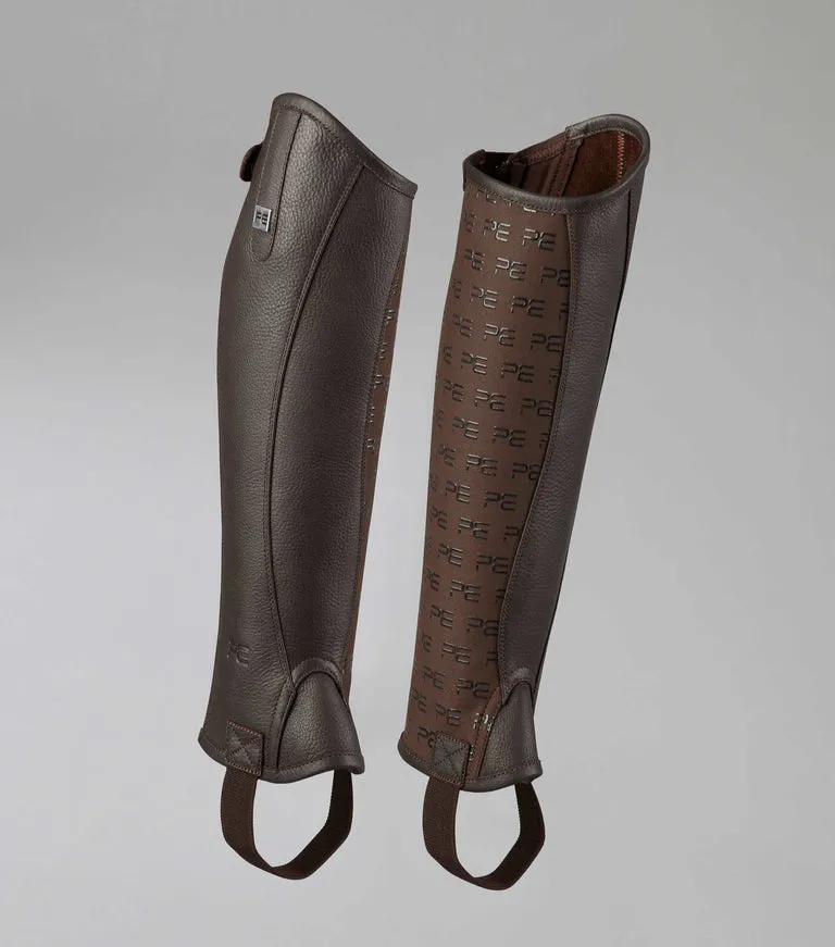 Premier Equine Actio Leather Half Chaps