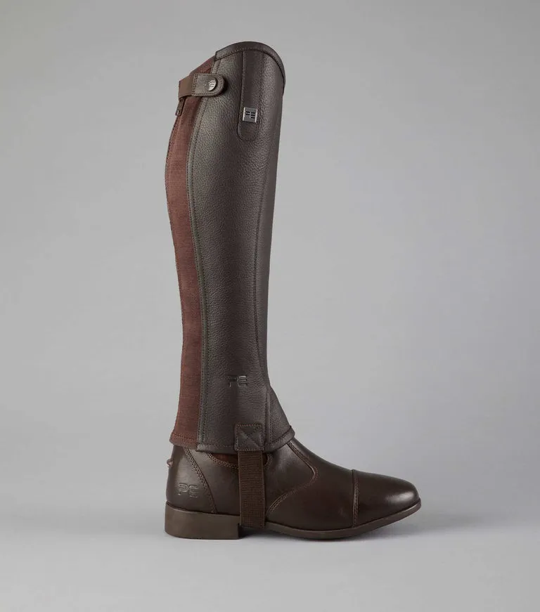 Premier Equine Actio Leather Half Chaps
