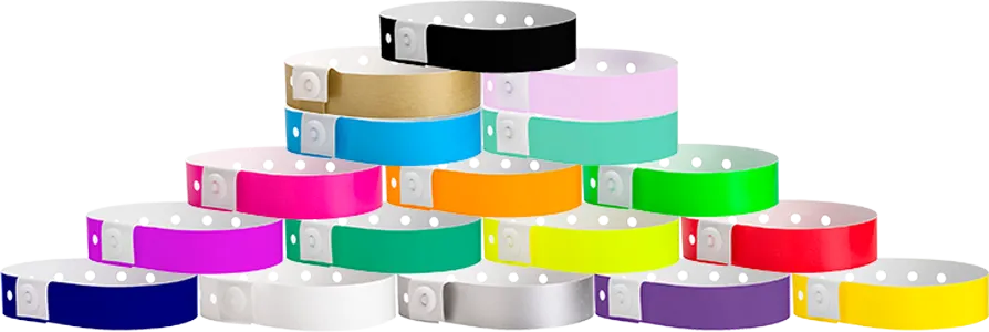 Soft Comfort 3/4" x 10", L-Shape, Snapped Wristbands