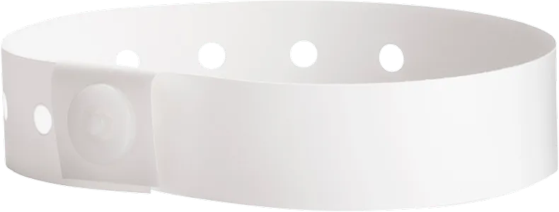 Soft Comfort 3/4" x 10", L-Shape, Snapped Wristbands
