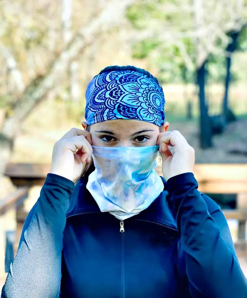 The LEGEND - Neck Gaiter (Aurora Tie Dye)