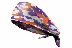 Tie Back Camo Orange Purple (SKU 7541)