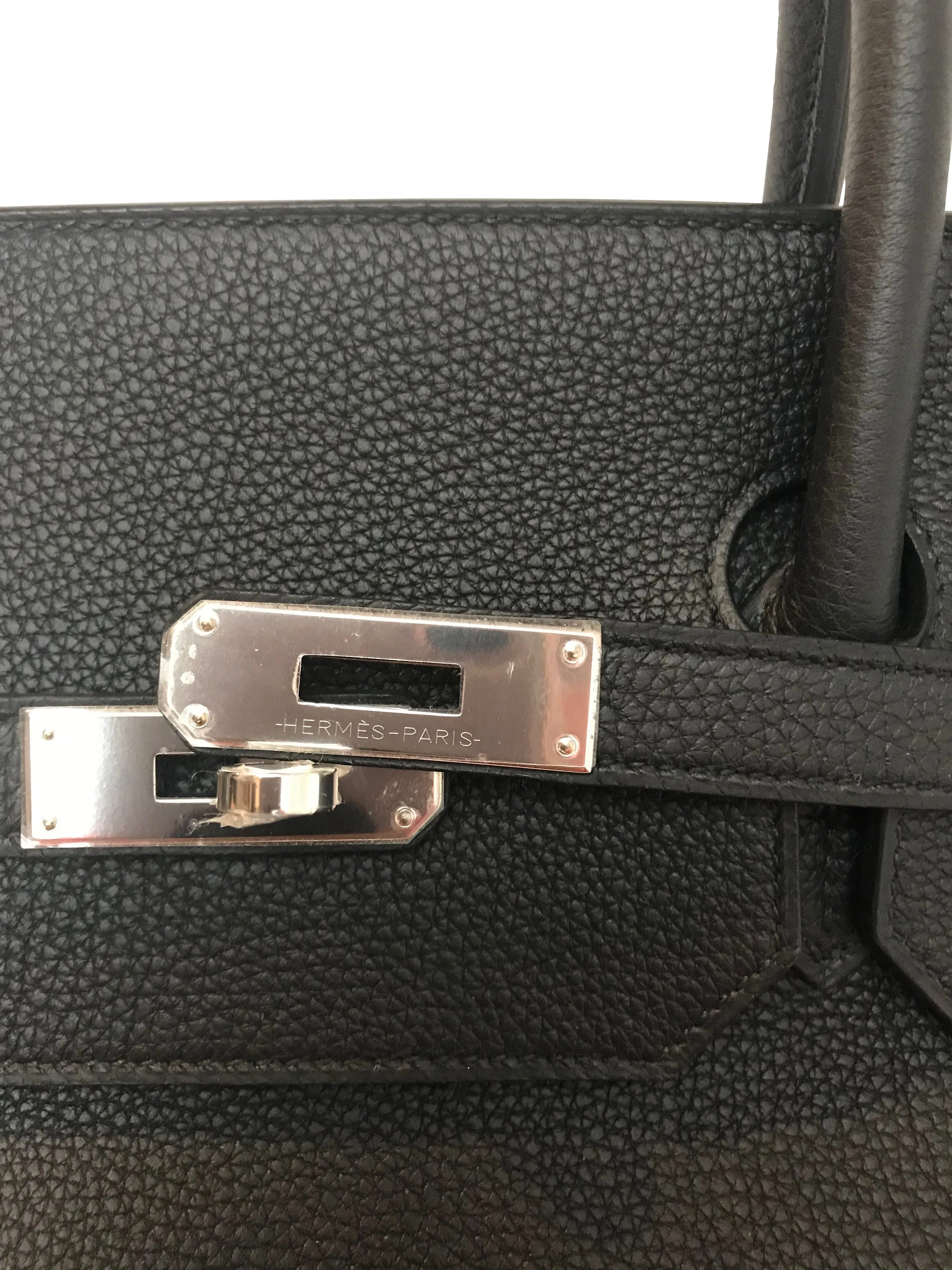 Trendy Inspired Hermès Birkin 40 Black Bag Phw