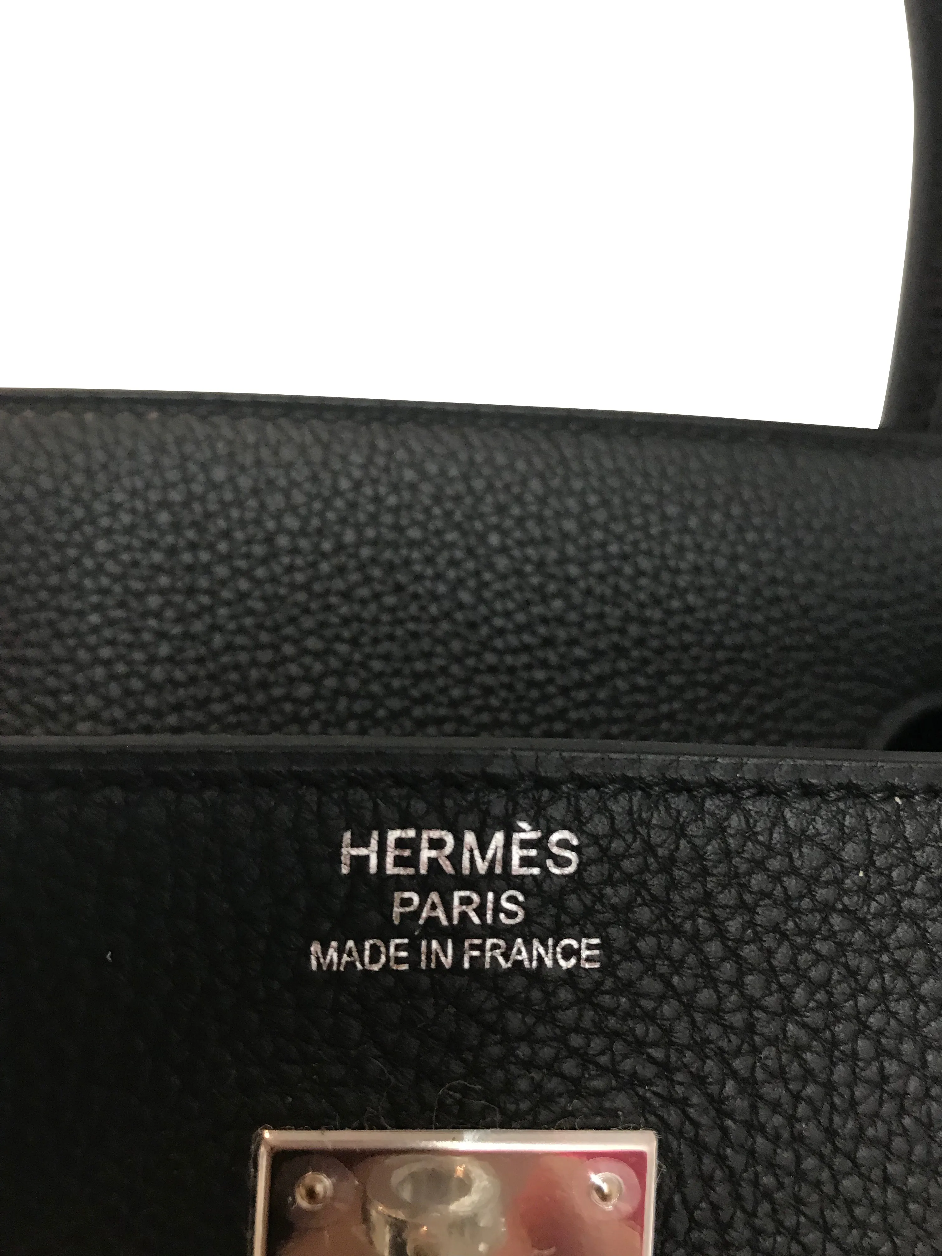 Trendy Inspired Hermès Birkin 40 Black Bag Phw