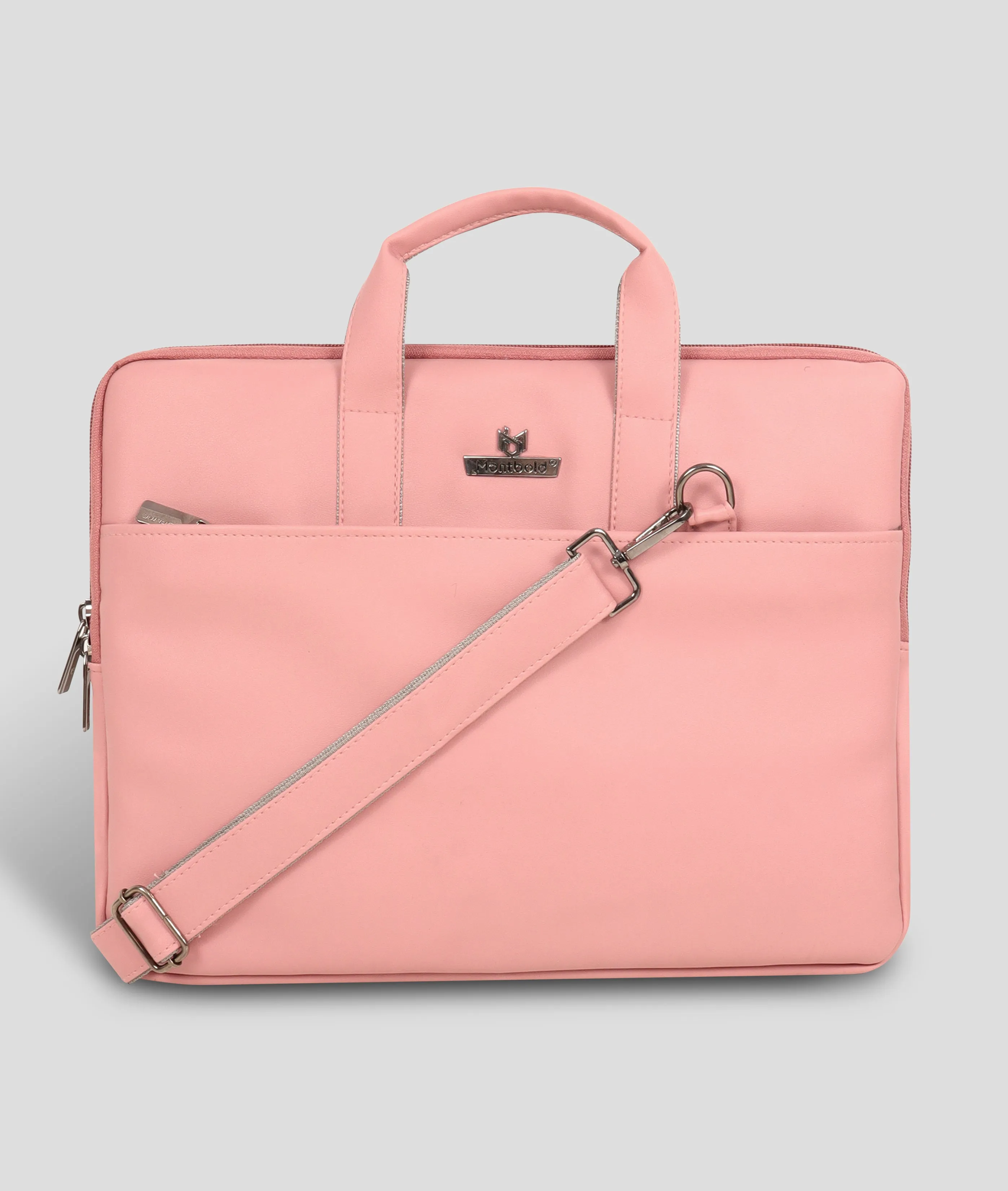 Trendy Vegan Leather Laptop Bag