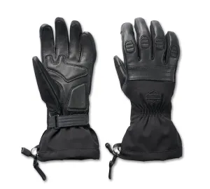 Women's Optimal Mixed Media Gauntlet Gloves